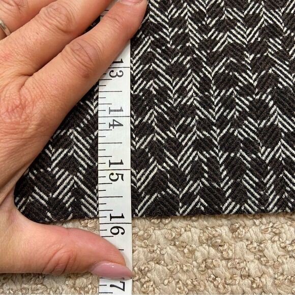 Ladies Chaiken Brand Animal Print Mini Skirt Black and White Size 10 - Picture 11 of 13